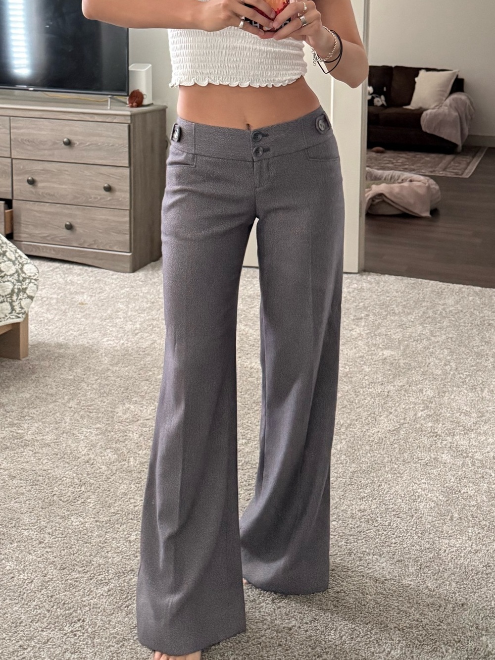 The Limited Cassidy Wide-Leg Trousers